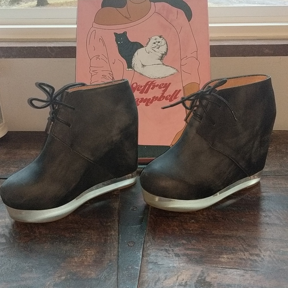 Jeffrey Campbell Alexis Clear Bootie 8